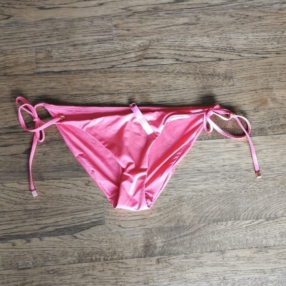 𝅺Victoria's Secret String Hipster Bikini Coral New XL